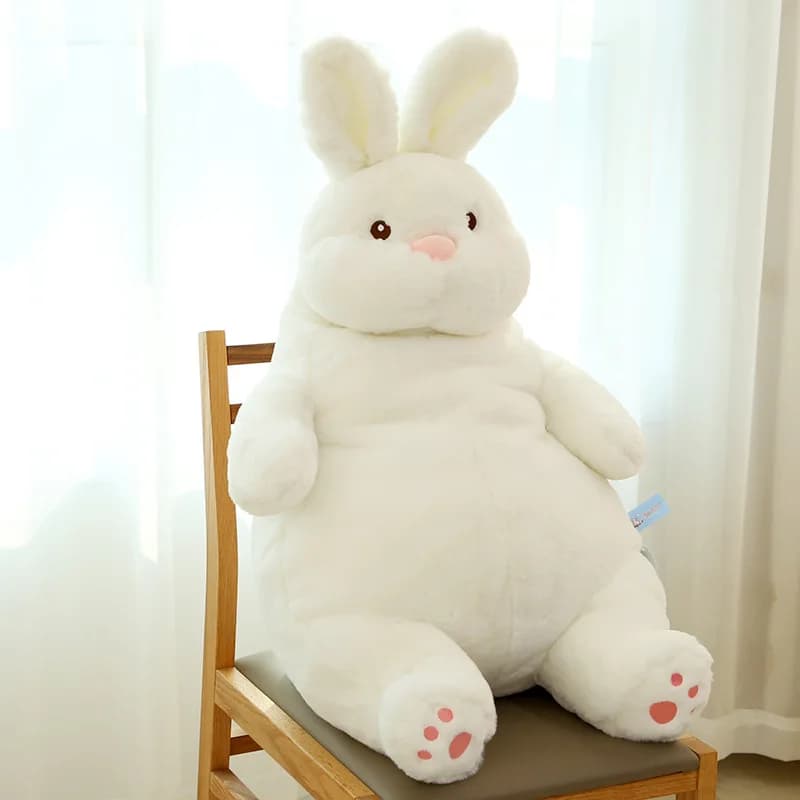 Giant Lazy Rabbit Dolls Pleasant Soft Bunny Rabbit White Toys Animals Sleeping Baby Pillow Birthday Gift for Girl Decorations Kawaii