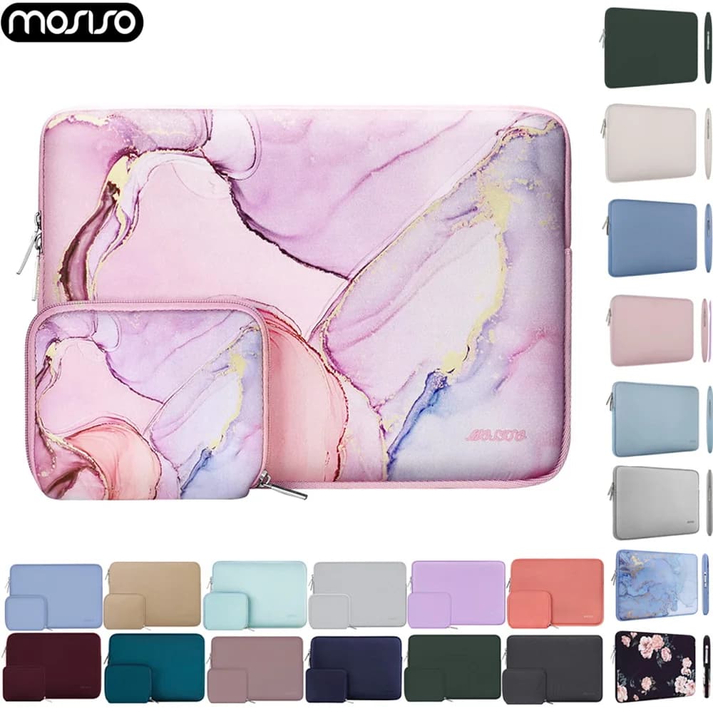 Nuova borsa per laptop 11 12 13 14 15 Custodia per notebook da 16 pollici per MacBook Air Pro HP Dell Lenovo Acer Custodia per computer per uomo Donna