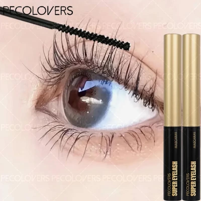 2PCS Mascara nero 3D ad asciugatura rapida Allungamento impermeabile Curling Ciglia a lunga durata Make Up Beauty Eye Cosmetico coreano