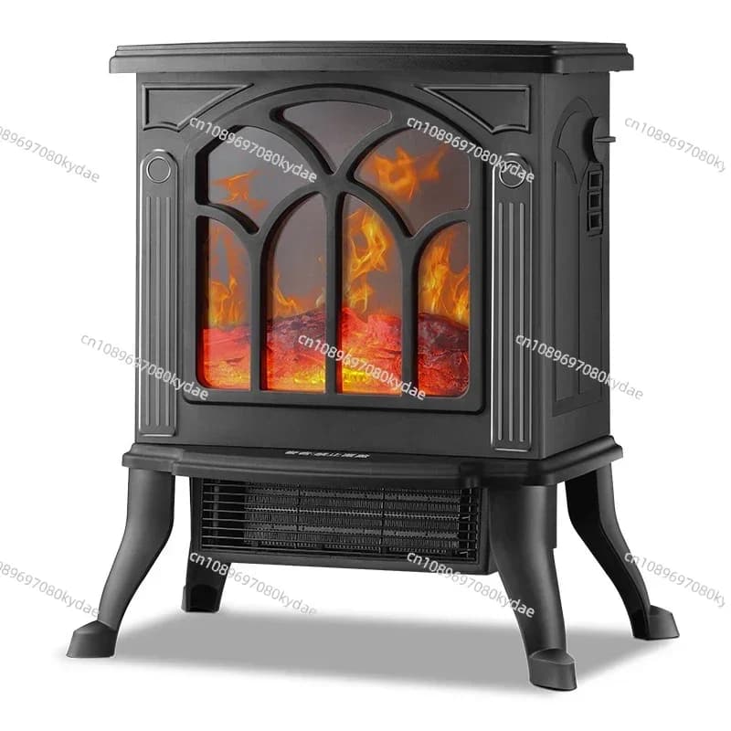 Camino elettrico senza fumo per interni domestici Riscaldamento 3D Flame Mountain Riscaldatore multifunzionale a risparmio energetico
