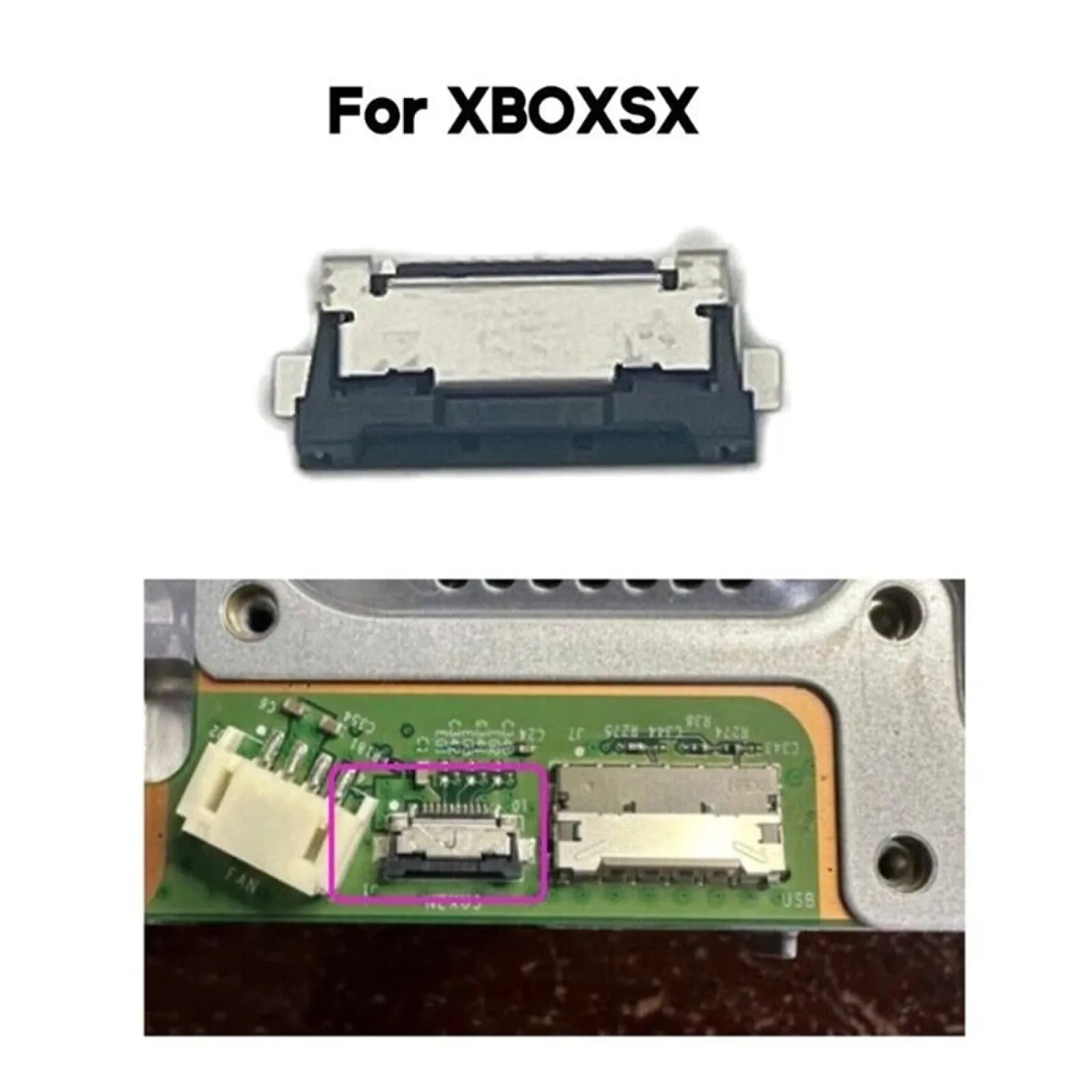 Cavo FPC per Pulsante di Espulsione e Alimentazione della Scheda Madre, Connettore per Console di Gioco Xbox-Series X, Accessori per Riparazione