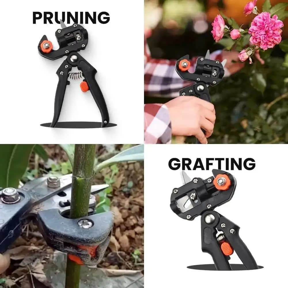 Multifunctional scissors for grafting, Professional shears for pruning, practicing and fast for agriculture and cutting