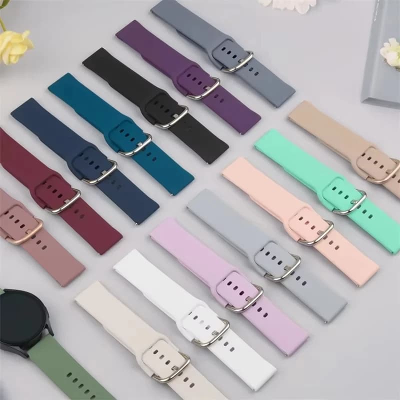 Watch strap 20mm/22mm for Amazfit bip 6/5/GTS/4/2/2e/GTS2 Mini/GTR 4/3 Pro/2e/stratos 2, Sport bracelet for Amazfit bip