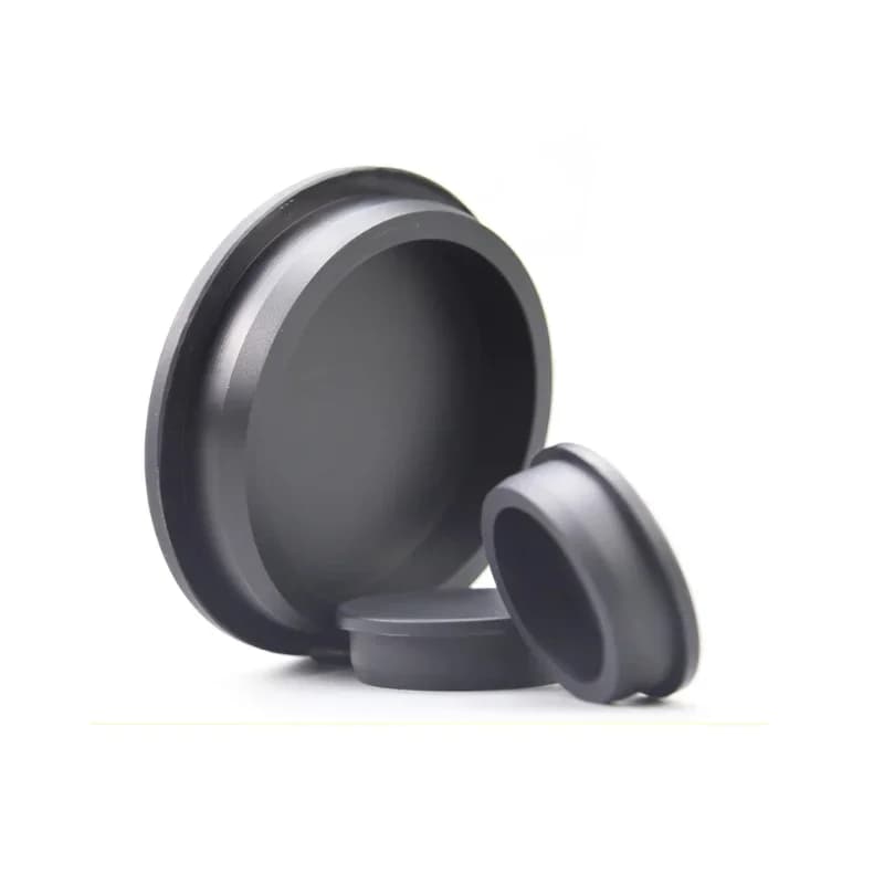 Black 1-7Pcs Waterproof Sealing Cover Hole Plug Circular Silicone Plug Silicone Cap Dustproof T-Shaped Rubber Plug 81.3-161.5mm