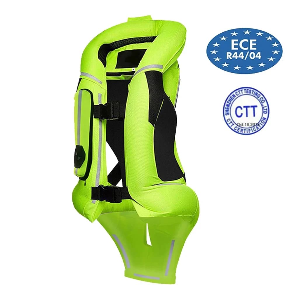 Gilet da ciclismo Airbag Gilet di salvataggio da uomo Giacca da moto riflettente Air Bag da motocross Gilet da moto protettivo S-3XL
