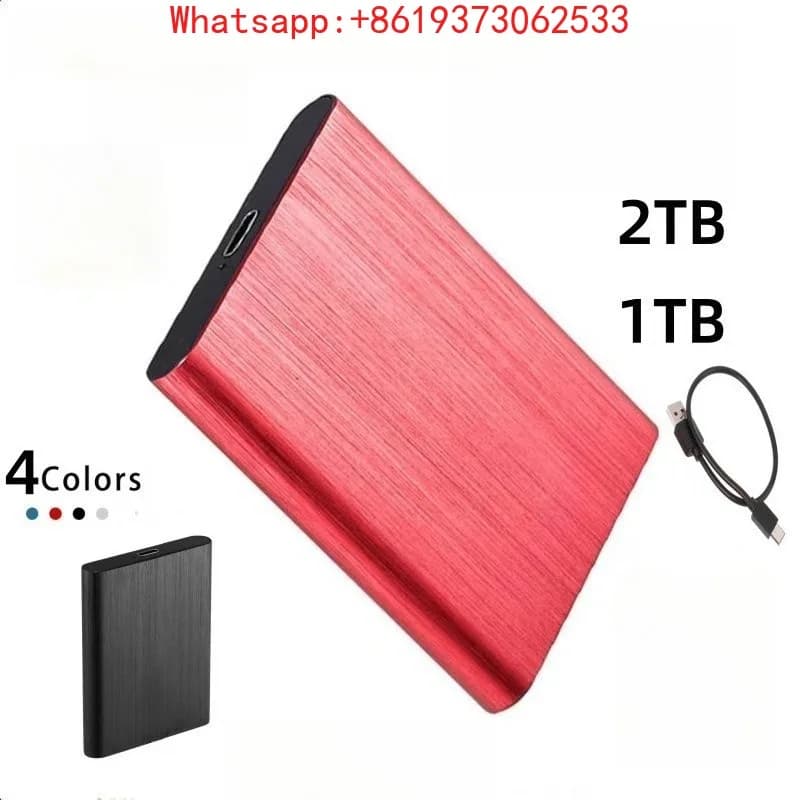 Disco Rigido Esterno SSD Aggiornabile ed Espandibile 500G-64TB con Interfaccia Type-C e Trasmissione Stabile