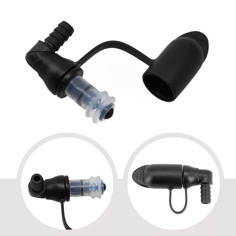 1Pc Borse per idratazione Valvole per morso con coperchio per ciclismo Sport Sacca per acqua per vescica Ugello per valvola esterna Attrezzi da campeggio Ugello per acqua