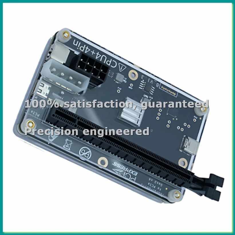 Dock GPU Esterno con Cavo USB4 da 60cm per Schede Grafiche ad Alte Prestazioni 4/3 - Stazione di Aggancio TCES