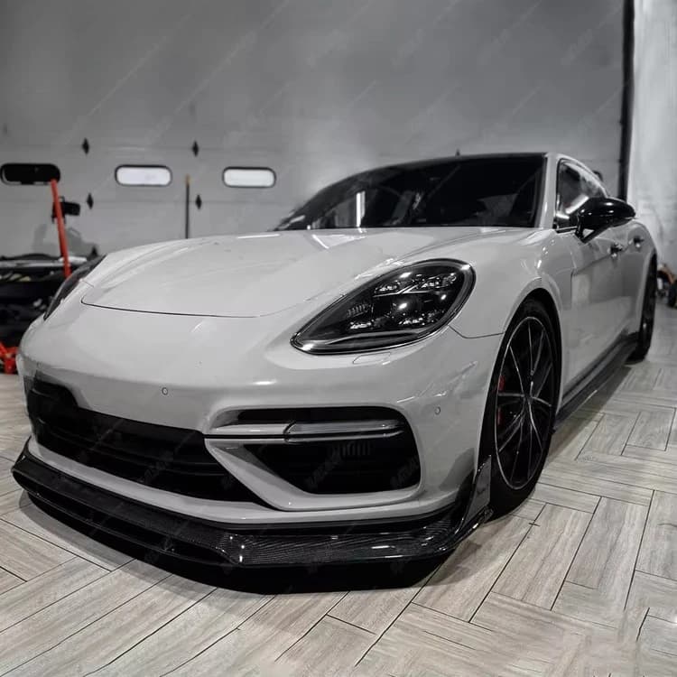 New Black Carbon Fiber Body Kit for for 971 (2016-2019) with Front Lip Rear Diffuser Side Skirts & Spoiler
