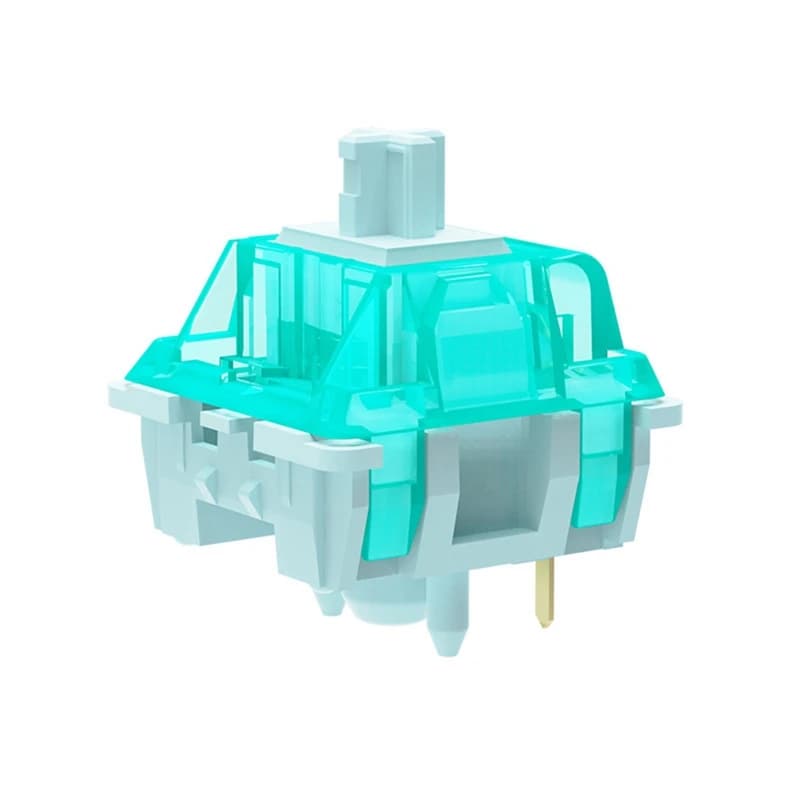 WISH 70PCS F.S Interruttori per albero di combustione del ghiaccio 5 Pin Advance Asse di grande paragrafo per tastiera meccanica da gioco fai-da-te