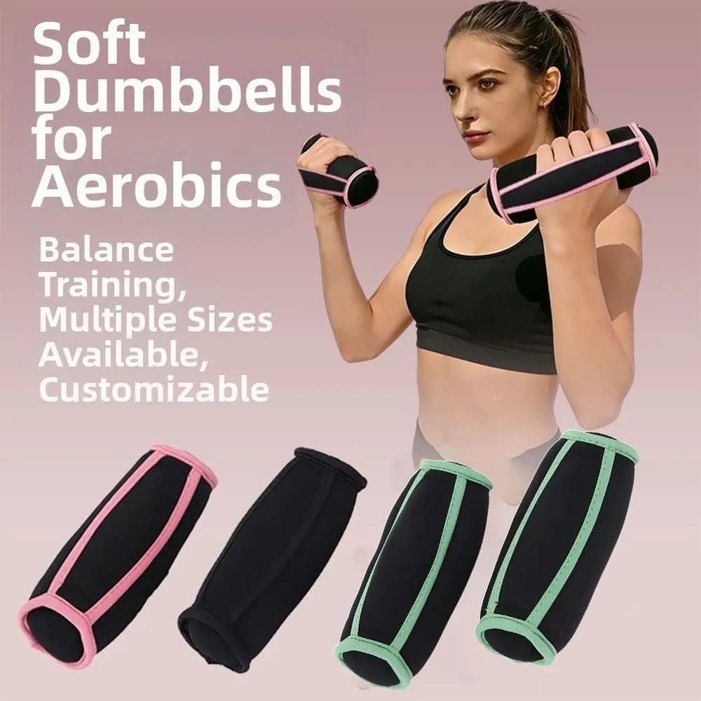 Unisex Poultry Weights Set, Manubri Soft Breathable Weight Loss, 1/2 LB, Dust Support with Sand Soft