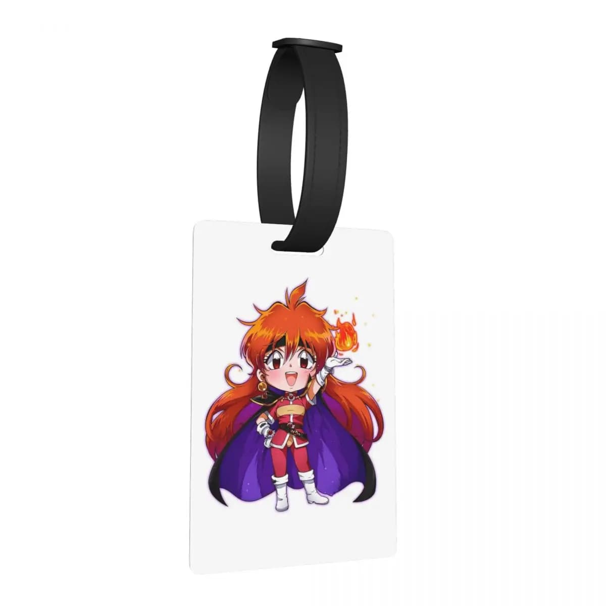 Etichette per Bagagli Lina Inverse Dragon Slayer, Accessori per Valigie, Targhette per Bagagli da Viaggio, Porta Etichette con Nome e Indirizzo
