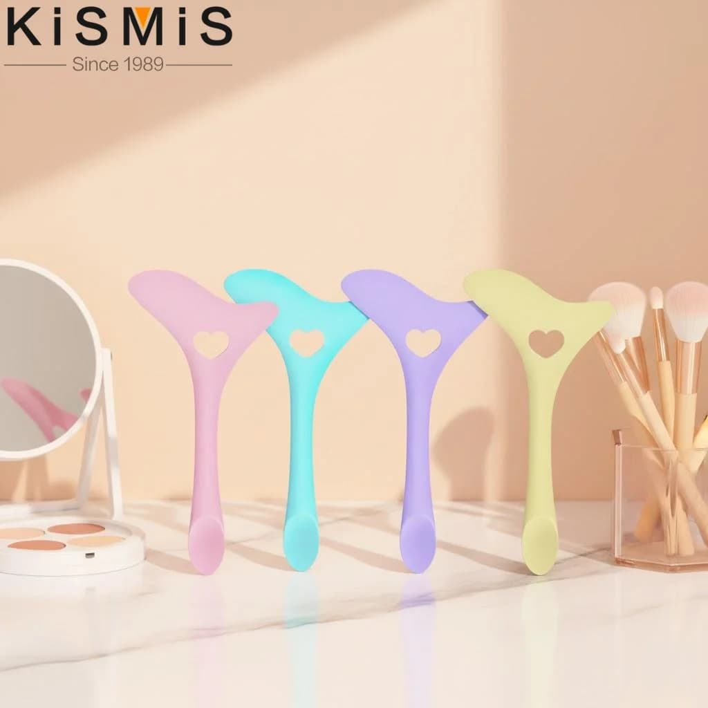 Silicone Reusable Applicator for Mascara, Eyeliner and Lipstick, Eyeliner and Eye Makeup Tool