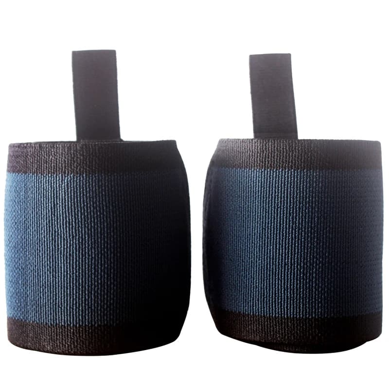 Fasce da polso flessibili per sollevamento pesi, fasce di supporto per il polso in Nylon, cinturino imbottito, attrezzatura per l'allenamento della forza, Fitness, 1 paio
