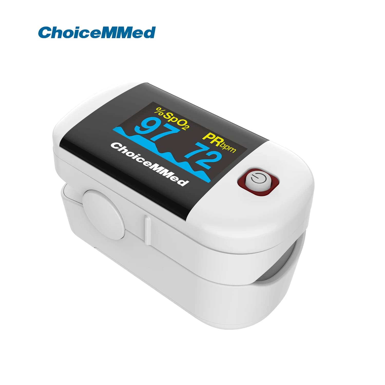 ChoiceMMed Medical Pulse Oxymeter from finger Oxygen Saturation in Blood SpO2 Cardiofrequenzimeter Digital pulse Oximeter de de dedo Monitor