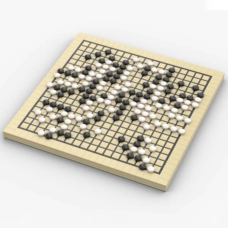 3116 pezzi MOC Go gioco da tavolo modello fai da te blocchi di costruzione giocattoli di compleanno regalo per giocatori di strategia