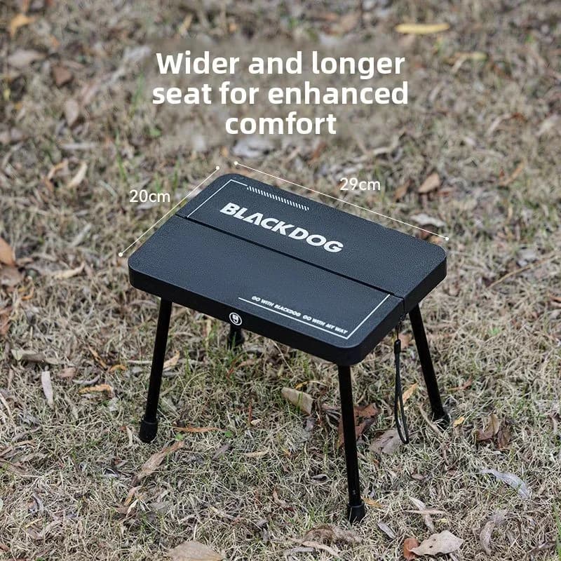 Portable Folding Stool Compact Camping Chair Lightweight Fishing Seat Outdoor Bench Travel-Friendly Heavy-Duty Collapsible
