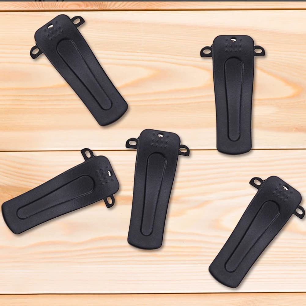 Clip da cintura per walkie-talkie (5 pezzi) - Accessori pratici per radio bidirezionale Baofeng BF-666S BF-777S BF-888S