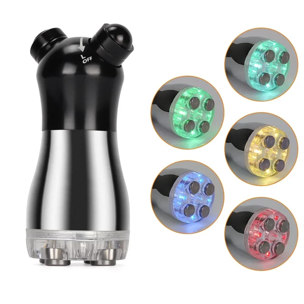 Massaggiatore viso corpo a radiofrequenza RF LED Photon Mesoterapia facciale Elettroporazione Macchina di bellezza Ringiovanimento Face Lifting