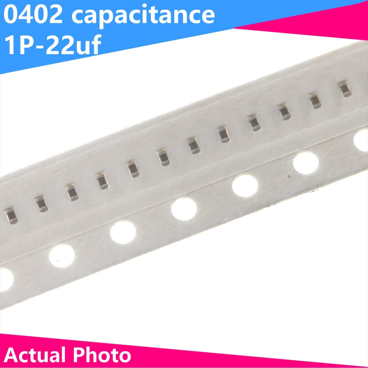 100PCS 0402 SMD capacitor Ceramic capacitor 10uf 22uf 10nf 22nf 120nf 470nf 10P 22P 47P 100P 200P