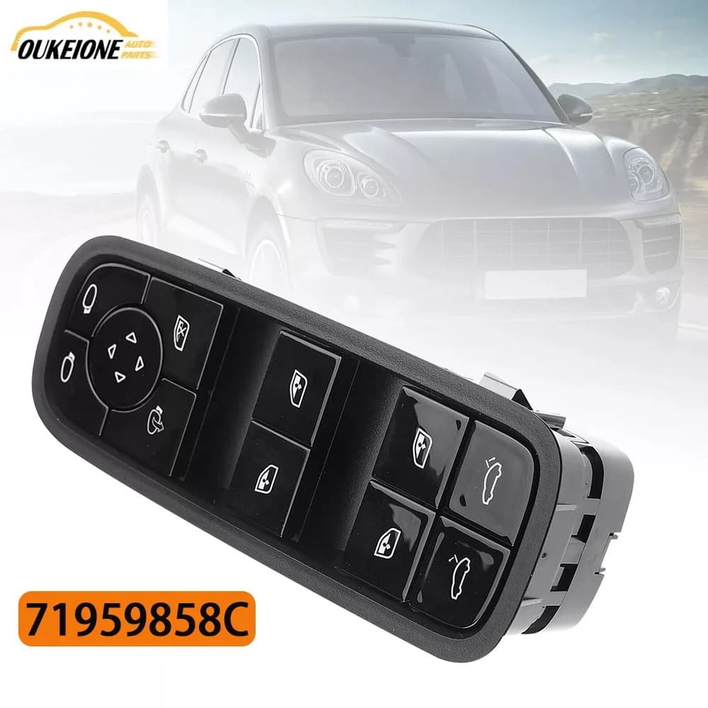 Per Porsche Cayenne Panamera 2018 2019 2020 2021 muslimelectric Power Master pulsante interruttore di controllo della finestra ricambi Auto