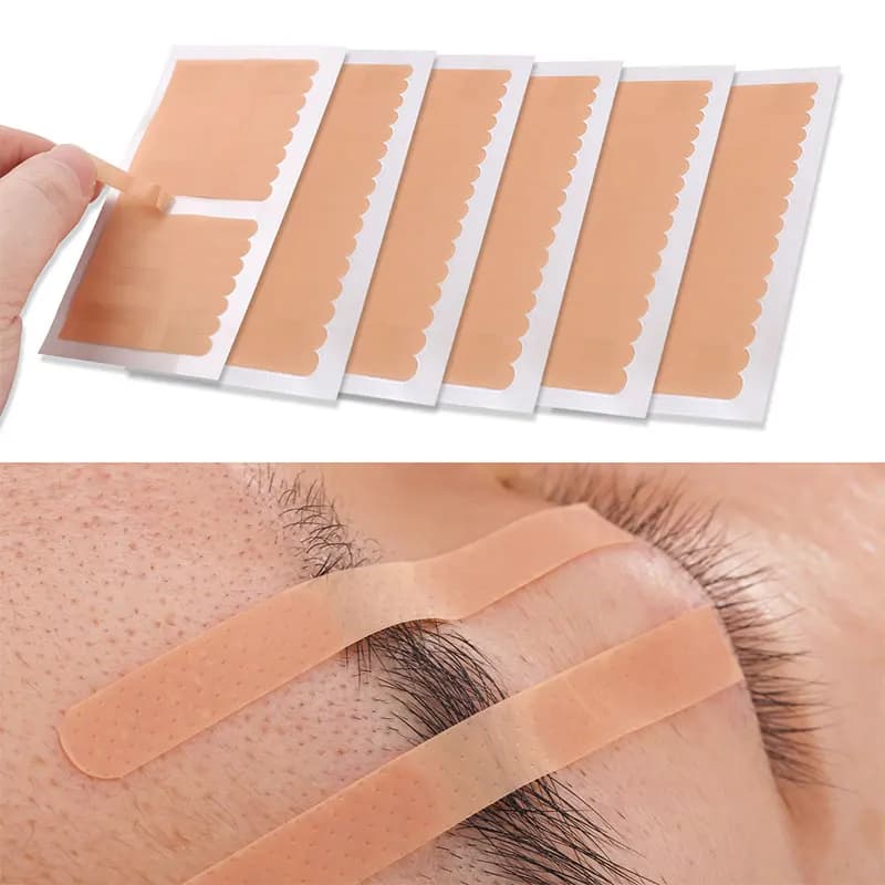 2/5/10 Sheets Eyelash Extension Under Eye Pad Tape for Grafting Lashes Lint Free Under Eye Pads Eyelid Tape Sticker Paper