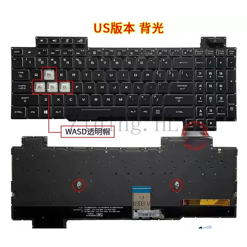 RU/LA for Asus S5C GL504 GL504G/GM GL504V GL504GS/GV keyboard