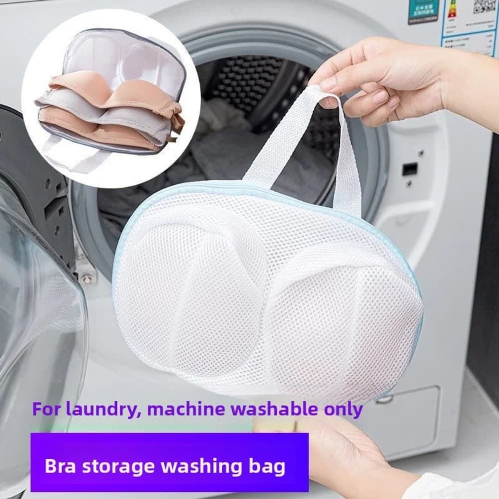 Bra Intimo Handbags for laundry Maglia fine Polyester Handbags for bra washed by machine Organizer of clothes Protective bras Wash bag Trash House