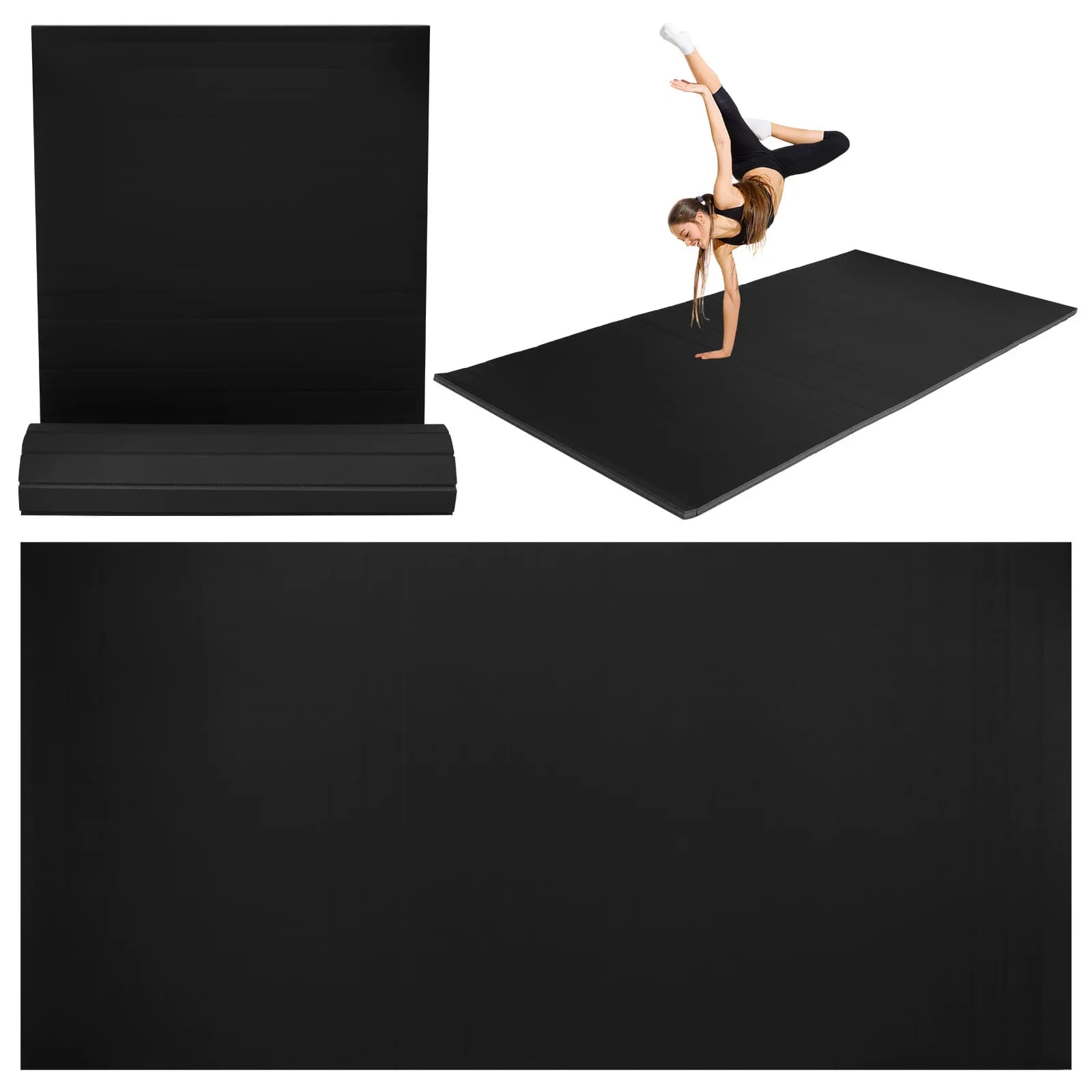 Extra Large 300x150x3cm Design Flexi Roll Mat for Judo with Anti-slip Surface for Pilates Stretching Yoga