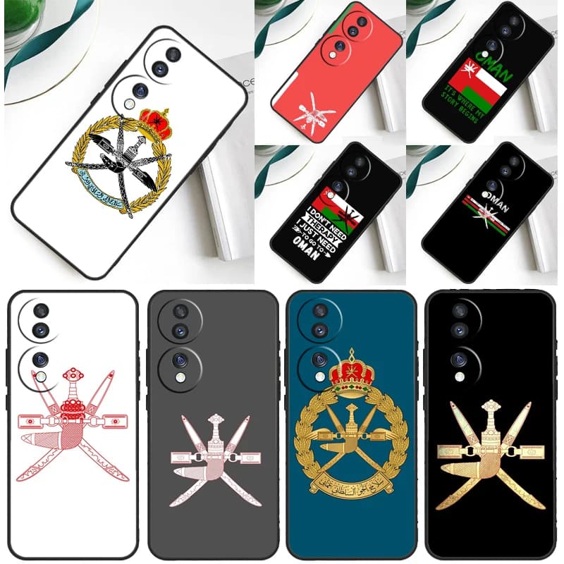 Omani Emblema Oman Flag passaporto Custodia per Honor Magic 7 Pro 5 6 Lite Honor 200 Pro 50 70 90 X9a X8a X8 X9 X8b X9b X9c Cover
