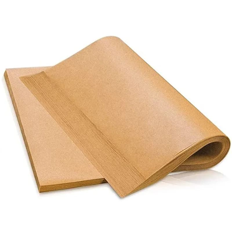25-piece parchment paper sheets - non-stick baking paper Not bleached by 12x16 inches for air fryer and steam cooking