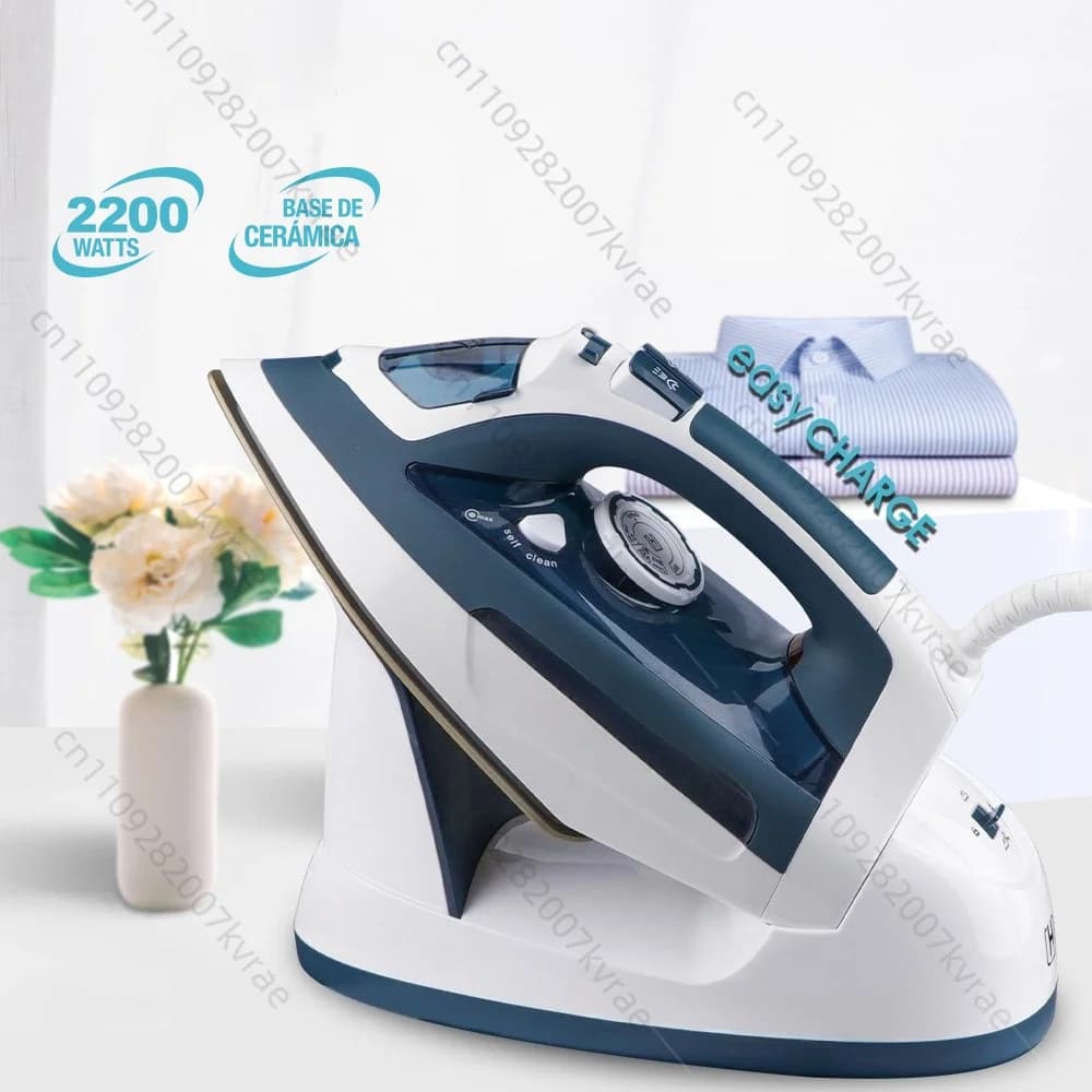 Focus Excel Steam Iron for Clothes, Anti-Drip Protection, Iron Steamer for Clothes, 1725 Watts, DW5280, Grey 81208