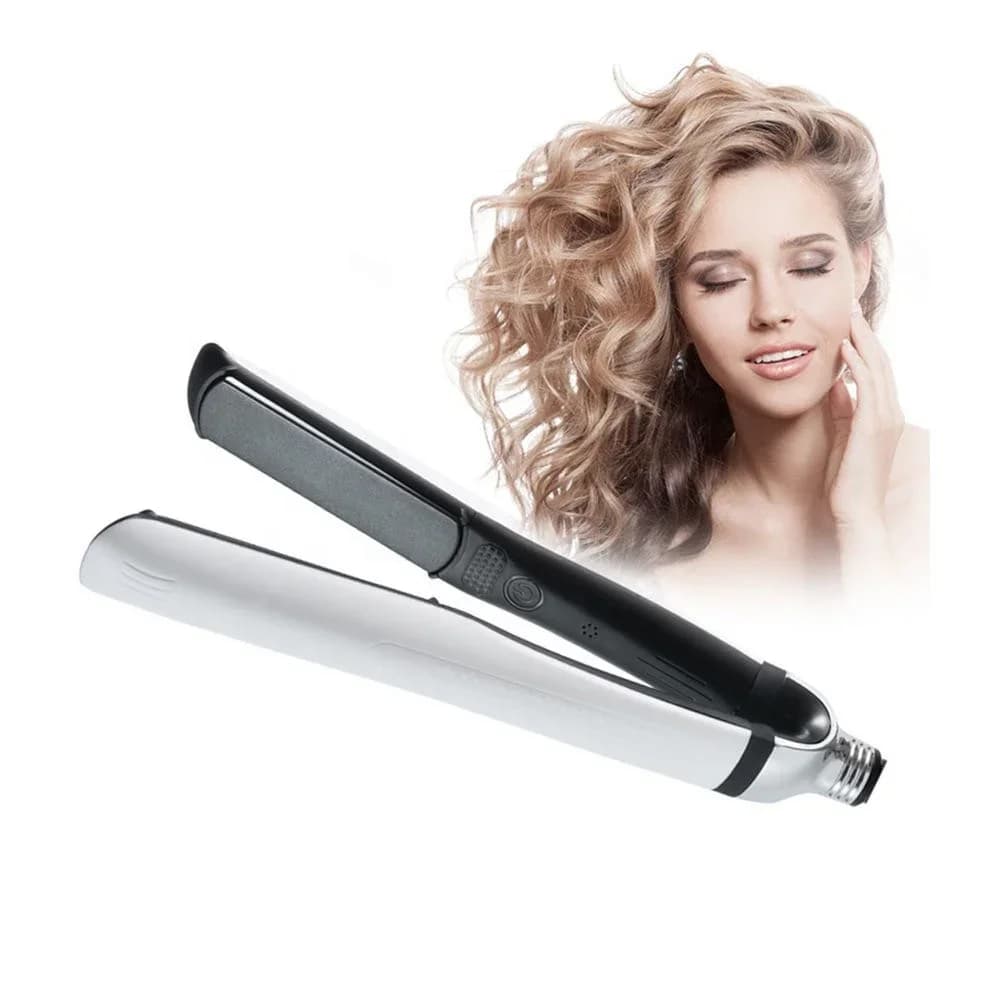 2025 titanium flat iron hair plate for salon, hotel, ceramic hair plate with oem tormaline