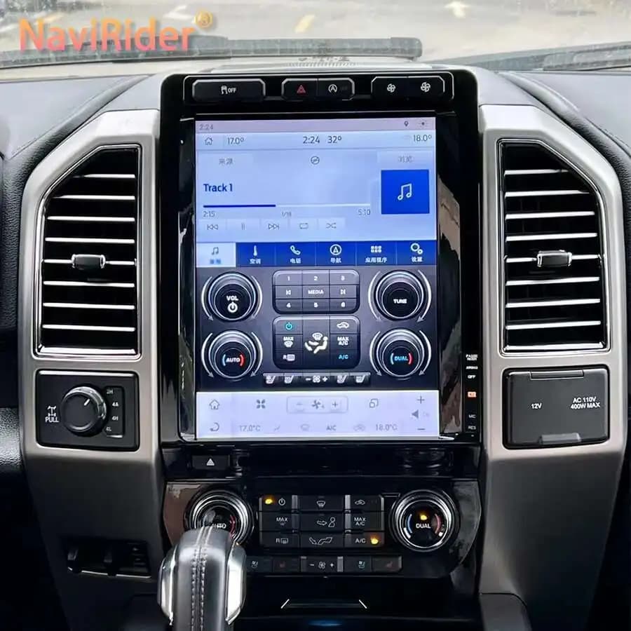 12.1" Car Radio Android Vertical Big Screen For Ford F-150 F150 2015 2021 Multimedia Stereo Carplay Video Player GPS Head Unit