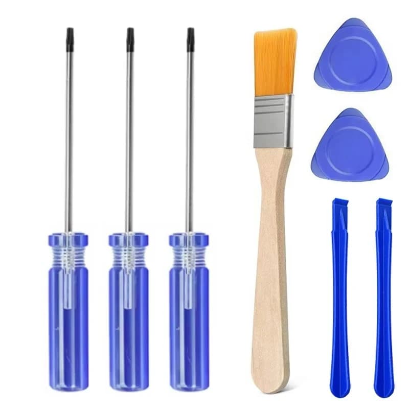 Tamperproof Hole Repairing Opening Tool Torx T6 T8 T10 Security Screwdriver Set For Xbox One 360 For PS3 For PS4 For PS5 Series