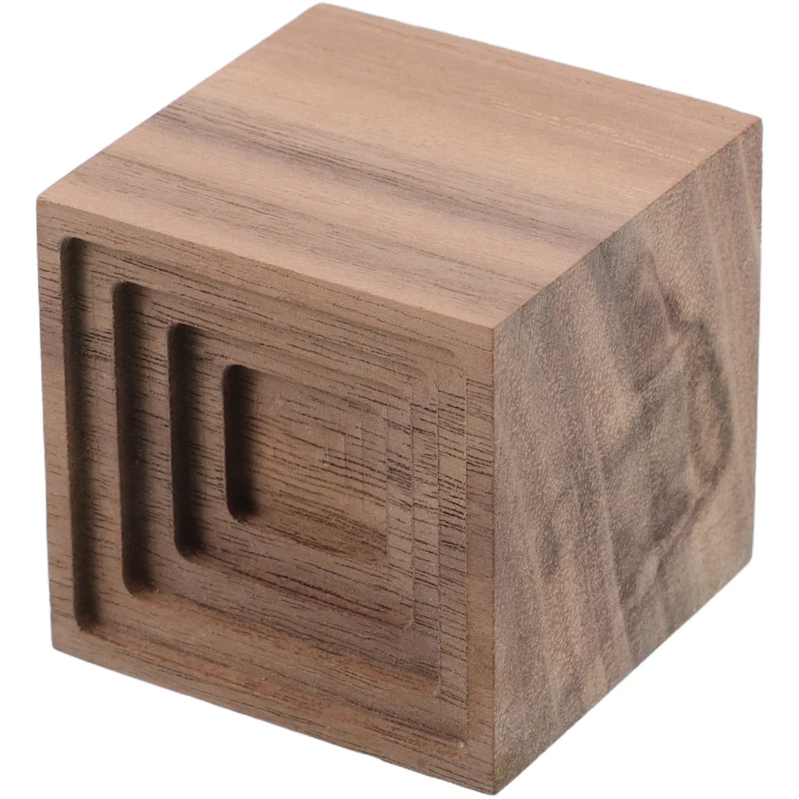 Diffusore di Oli Essenziali in Legno di Noce Senza Acqua, Senza Fili, Mini Decorazione da Scrivania per Casa, Ufficio, Camera da Letto, Soggiorno, in Legno Naturale