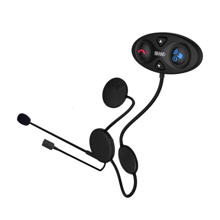 Vendita calda Casco da motociclista Auricolare Bluetooth Auricolare per sport all'aria aperta Altoparlanti Cuffia a mani libere per radio bidirezionale e Smartpho