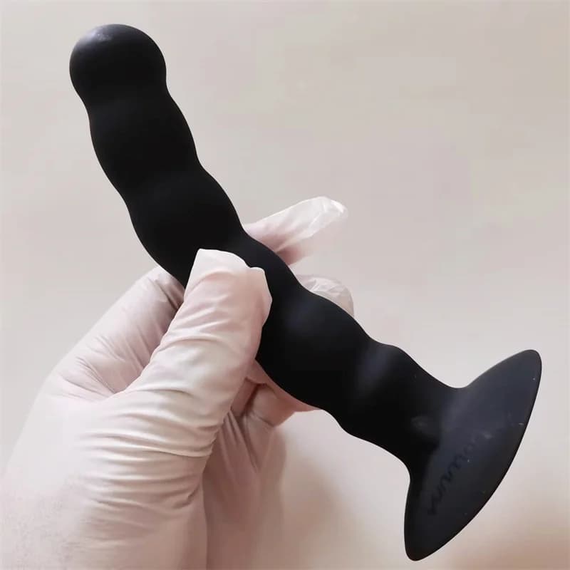 10 modalità perline anali in silicone butt plug vibratore massaggio prostatico giocattoli sessuali per donne uomini masturbazione giochi per adulti