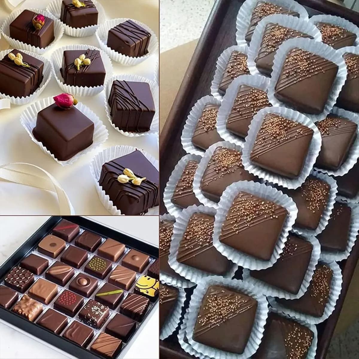 PROFESSIONAL USE 40 Cavity Rectangle Silicone Candy Molds Medium Narrow Caramel Protein Bars Baking Pan Tray