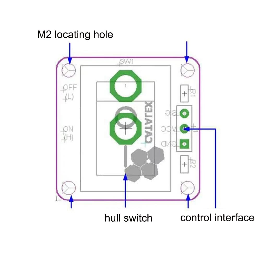 1PCS Key Switch DC3-5V Library Switch Module Button Switch 2 File Library Switch Pulse Card Compatible for Arduino