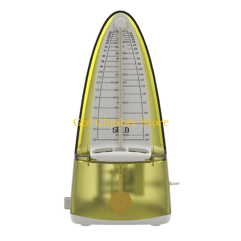 Q84C Metronomo per chitarra Metronomo a pendolo ritmico meccanico per pianoforte/chitarra/violino