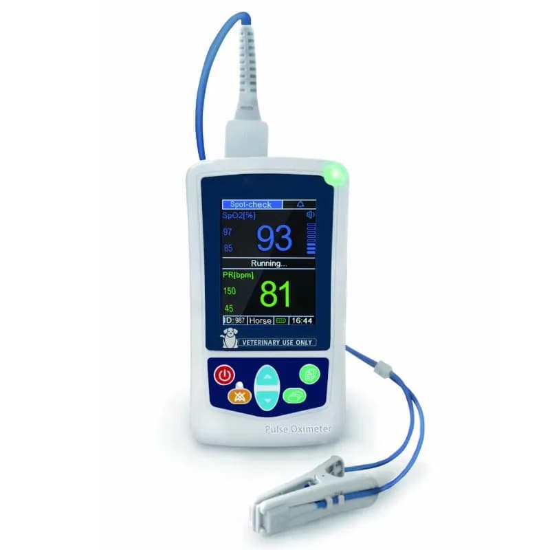 Portable Pulse Oximeter for Cats, Veterinary Equipment for Animal Clinics