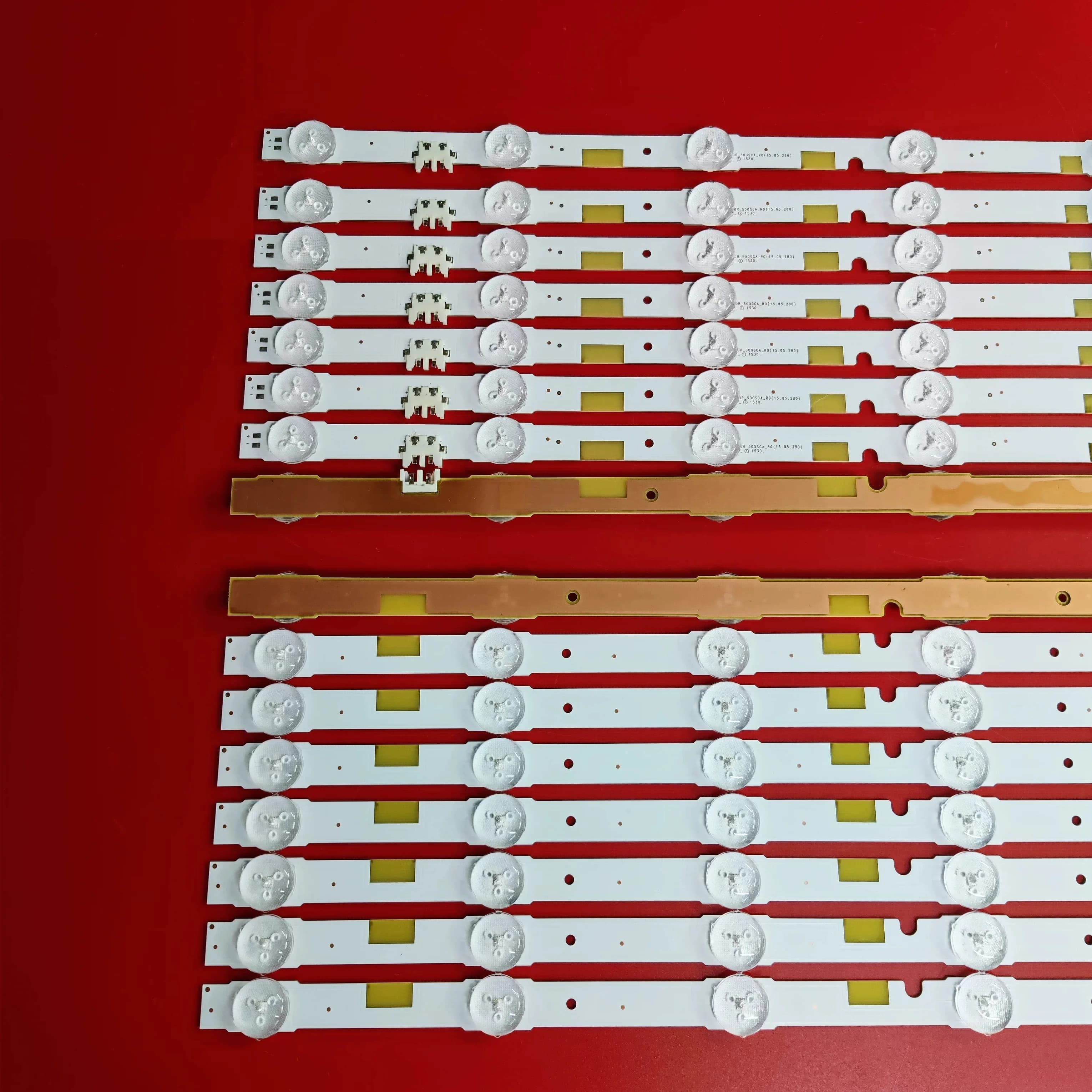 Striscia LED per Samsung BN96-38480A 348479A UE50JS7200U UE50JU6800K UE50JU6850U UE50JU6872U UE50JU6870U UE50JU6800W UE50JS7200U