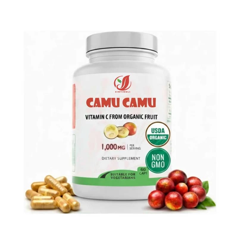 Camu Camu Capsules Organic Vitamin C 1000mg, Skin Immune Support Supplement and Anti Aging