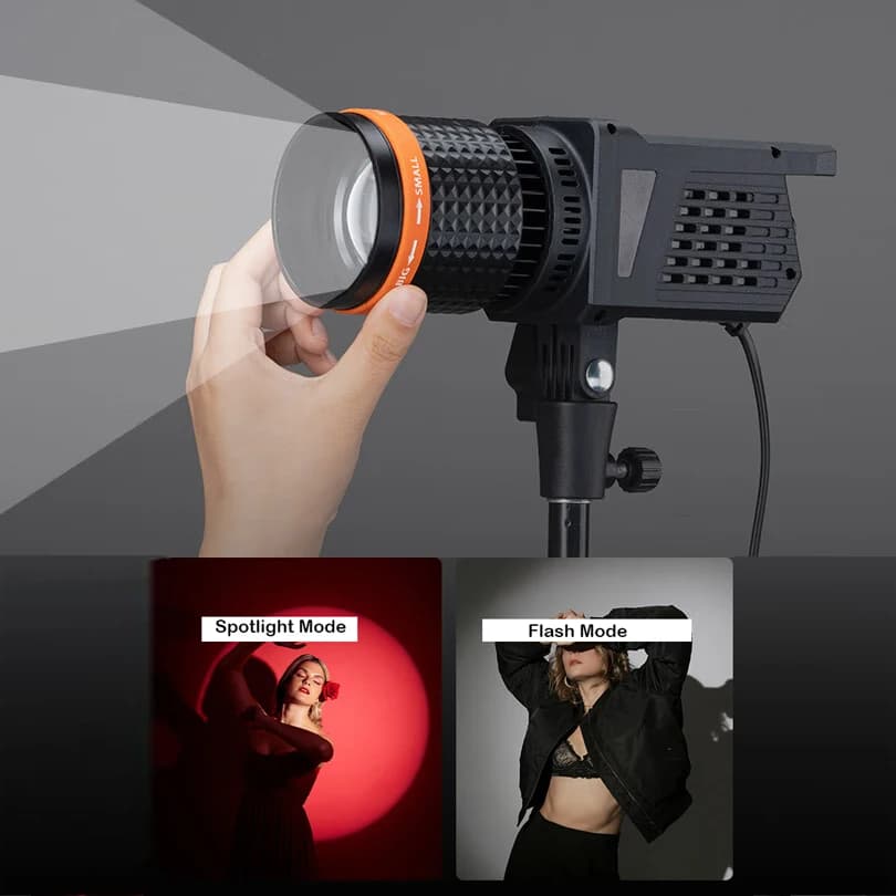 40W Photography LED Video Light 3000k-6000k Daylight-Balanced Sun Lamp per ritratto Flash Studio accessori Youtube Live