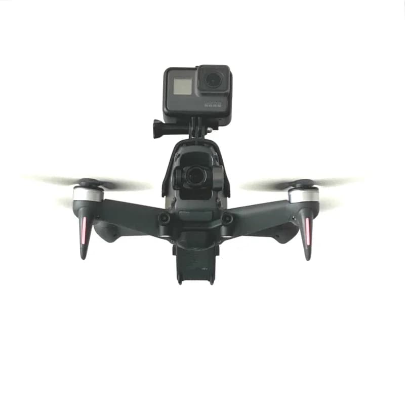 For Gopro Hero / DJI Action / DJI NANO / Insta360 Camera supports Fixed bracket for superior flight shooting for DJI PFV drone accessories