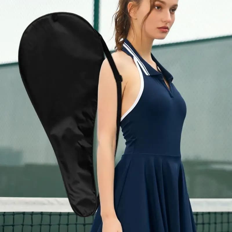 Oxford Fabric Tennis Sateen Bags Covers Single Shoulder Lightweight Single Bag Daily Wear Resistant Portable Field Sateen Bag
