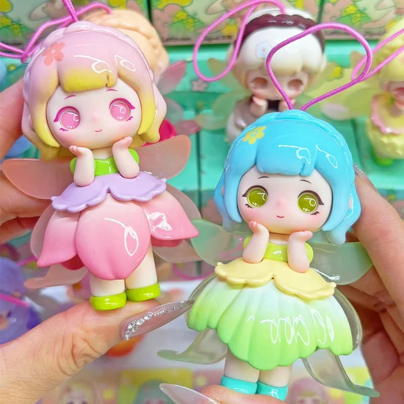 Ziyuli Flower Spirit Whisper Series Blind Box Ziyuli Action Figure Borsa a sorpresa Fata dei fiori Anime Doll Pendenti Scatola misteriosa Giocattolo