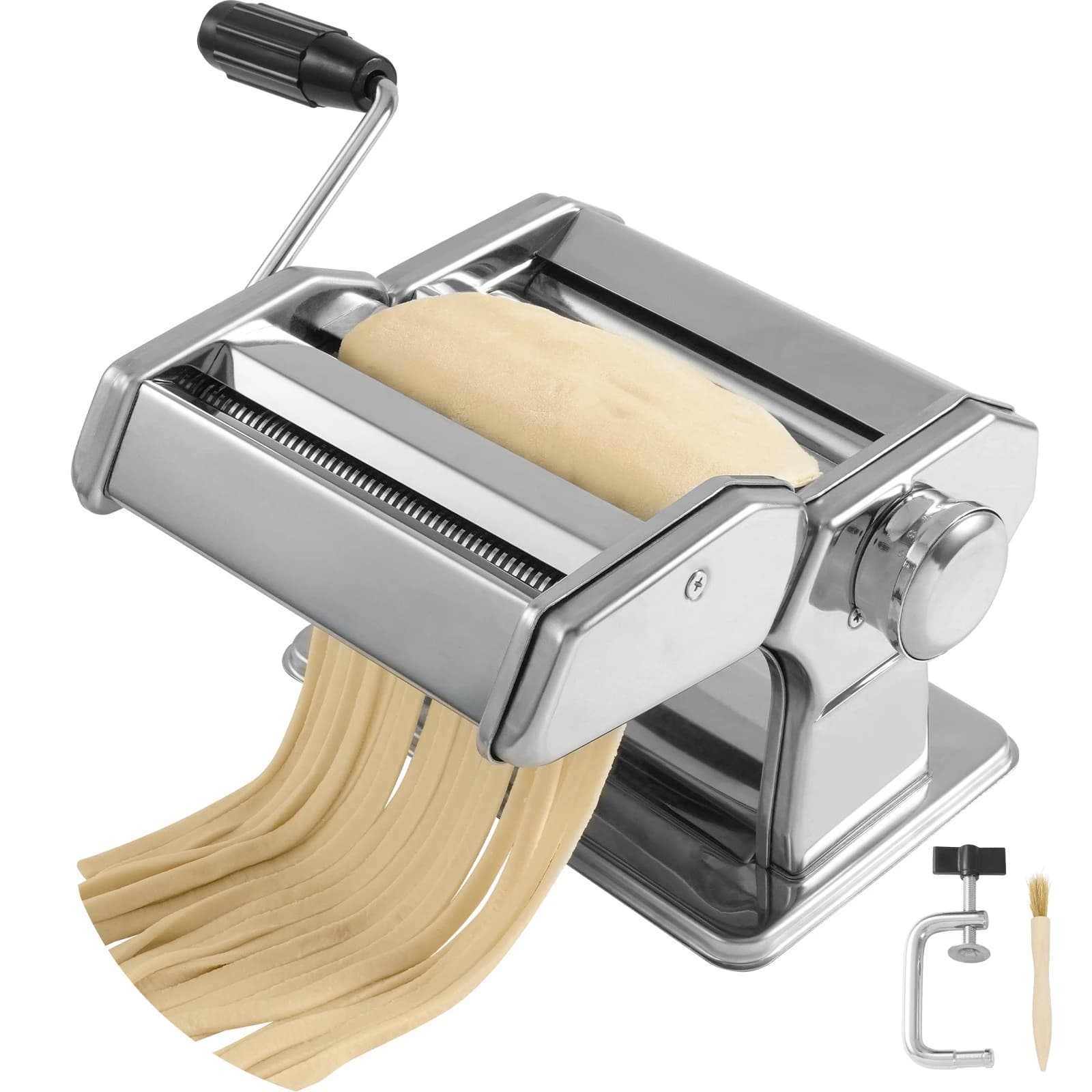 Singwinner Set di macchine per pasta manuale Affettatrice in acciaio inossidabile Rulli per noodle freschi Elettrodomestico