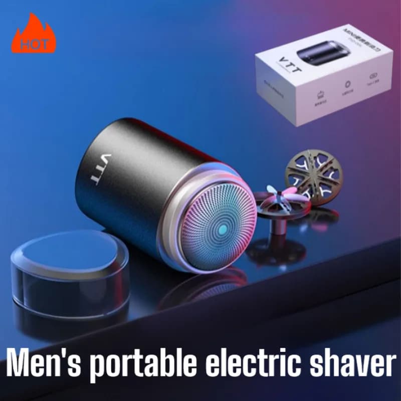 Nuovo mini rasoio elettrico rasoio portatile tipo C USB ricaricabile ricarica rasoio da barba da viaggio uomo donna casa auto da viaggio rasatura